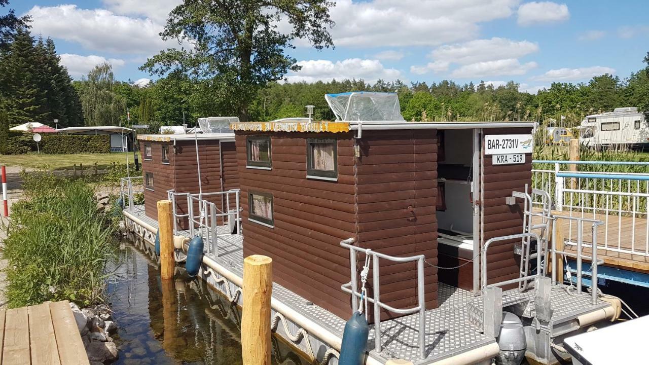 Hausboot Krakow am See Forelle 1 und 2 Exterior foto